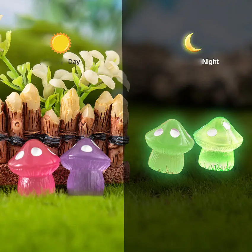 The Little Glowing Mushrooms